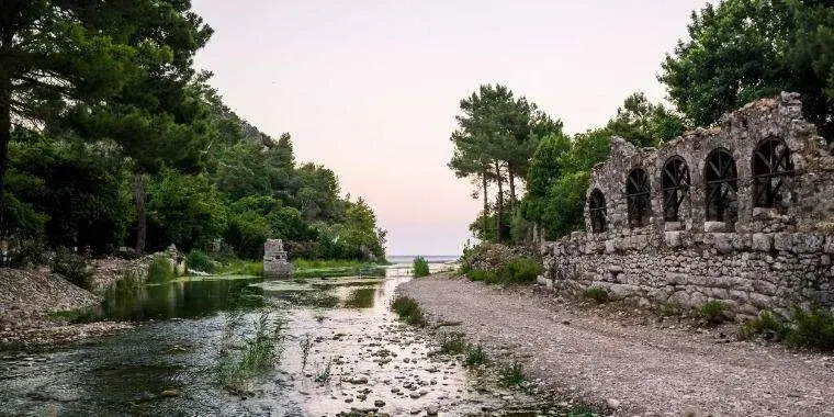 Ancient City of Olympos, Turkey in Antalya