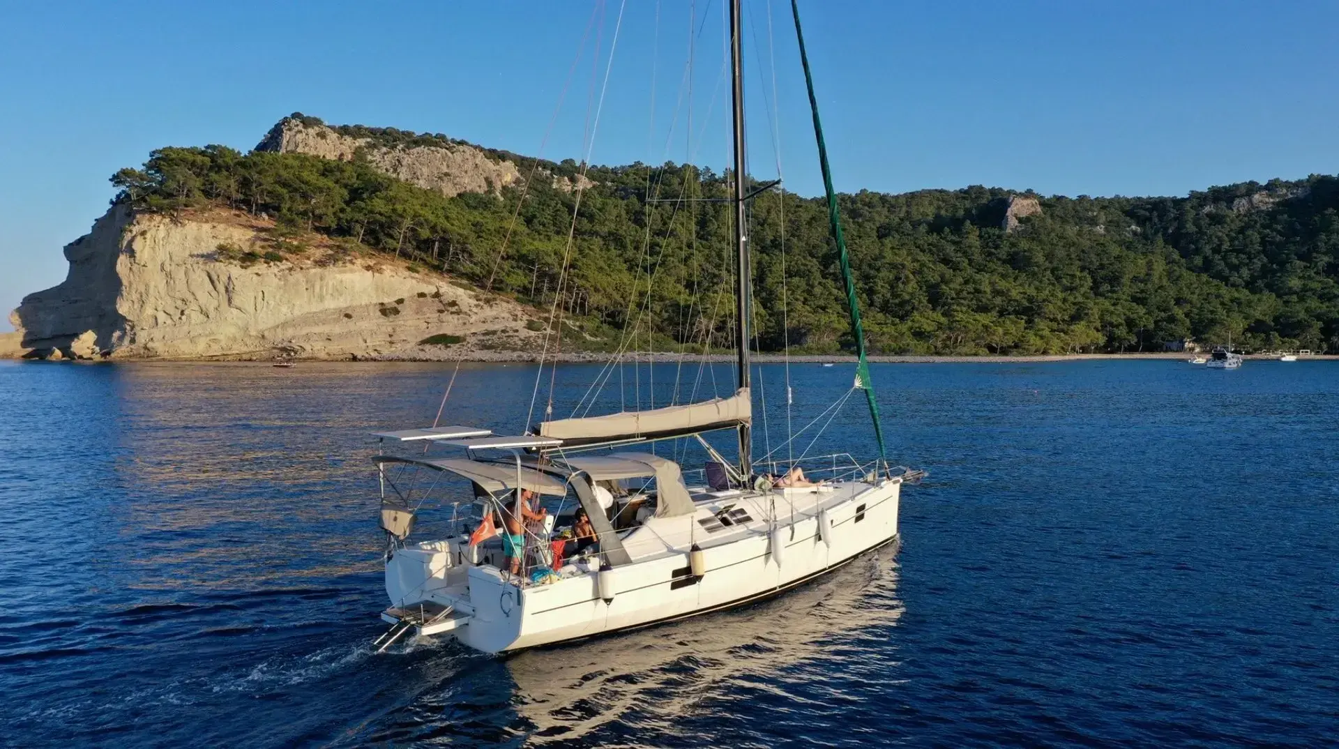 Private Yacht Rental from Kemer . Phaselis Bay daily yacht trip