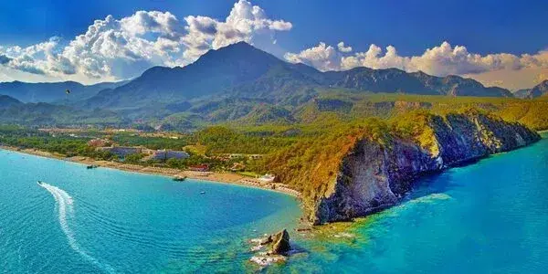 Tekirova Beach in Antalya, Turkey