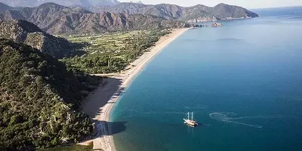 Cirali Beach in Antalya, Turkey