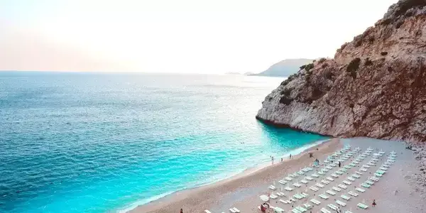 Kaputas Beach in Antalya, Turkey