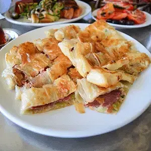 Antalya's Famous Pastry : Serpme Börek