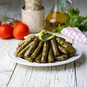 Stuffed Vine Leaves in Antalya Food