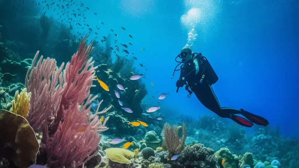 marti island coral reefs