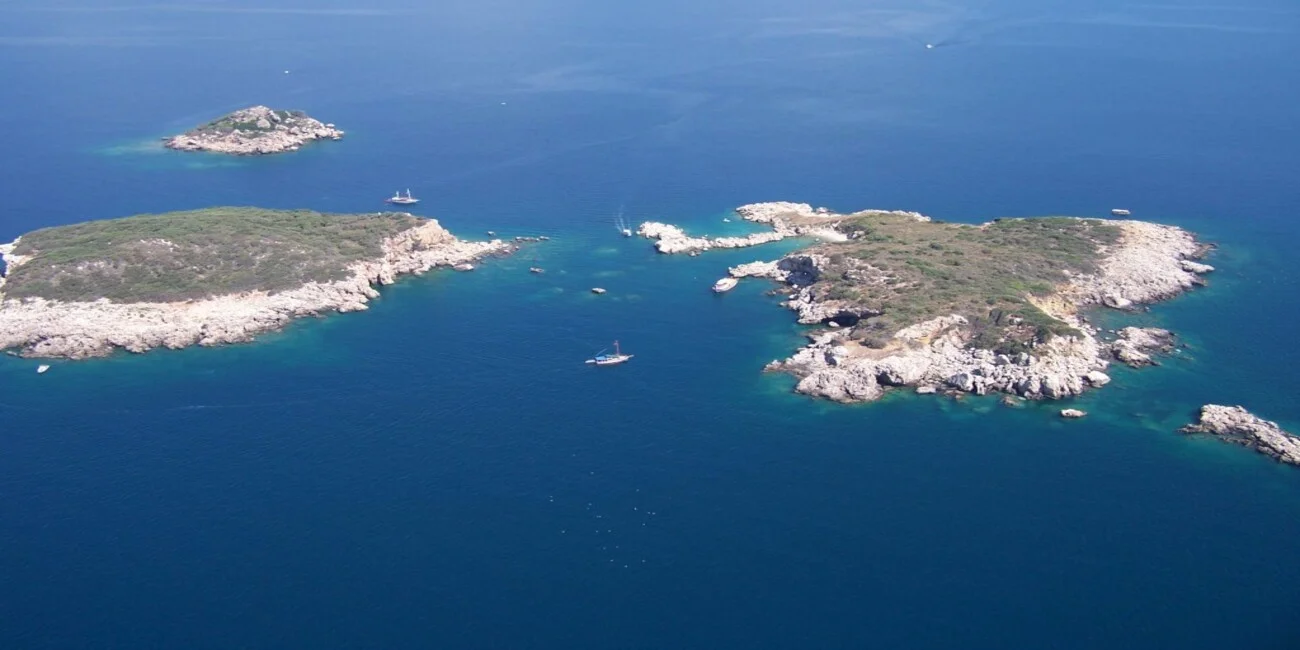 3 Islands , a diving paradise near Antalya